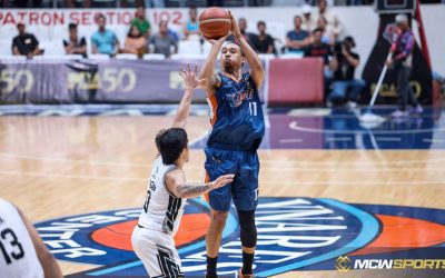 Because of his leadership, Chris Newsome wins Player of the Week and lifts the Meralco Bolts at a Critical Point