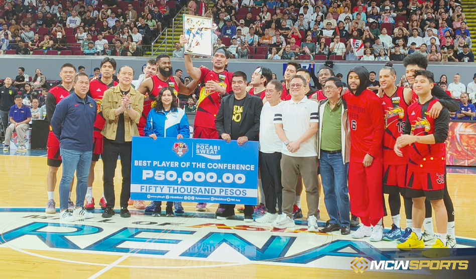 Best Player of the Conference Honors June Mar Fajardo for Record-Extending 12th Year
