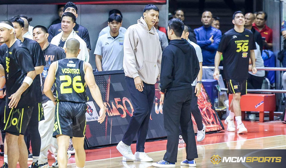 Due to a knee injury, Poy Erram will not be participating in the remaining PBA Finals