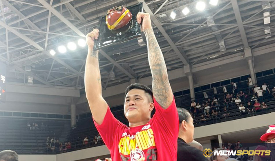 When San Miguel wins the Philippine Cup, Jericho Cruz wins MVP for the first time in his career