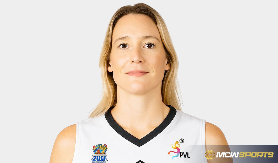 Helene Rousseaux, a Belgian celebrity, promotes farm fresh The Belgian outside hitter