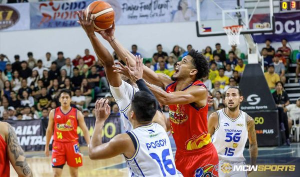 With a gritty road victory over TNT, Elasto Painters take the top spot