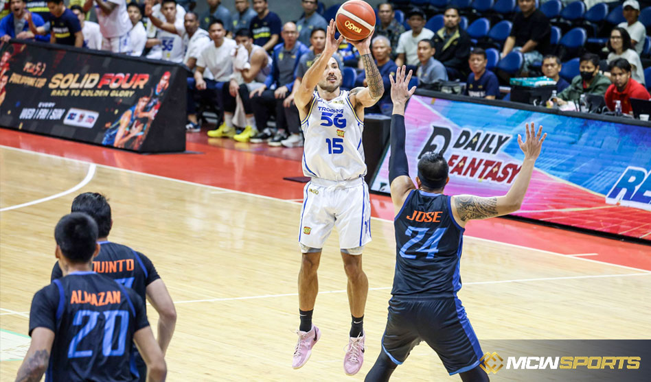 After his first PBA semifinal, Cansino acknowledged that he got his feet wet