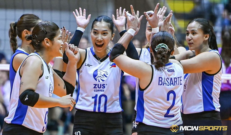 ZUS Coffee Showcases Retooled Roster Depth with Masterful Straight-Set Sweep Over Short-Handed Choco Mucho