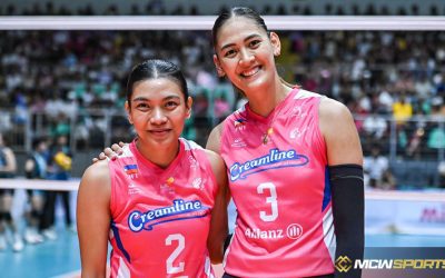 Iconic Reunion – Alyssa Valdez and Jaja Santiago Join Forces as Creamline Prepares to Dominate the PVL