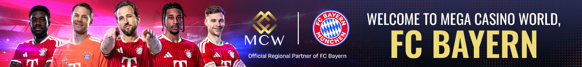 FC Bayern Signs a Three-Year Deal with Asia’s iGaming brand, Mega Casino World FC Bayern Signs a Three-Year Deal with Asia’s iGaming brand, Mega Casino World