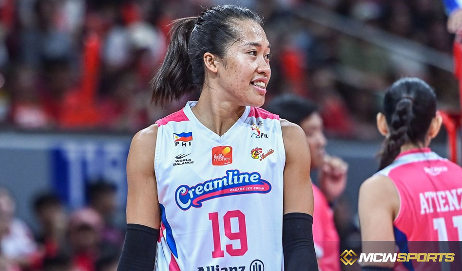 Net Supremacy: Creamline’s Outside Hitter Claims PVL Player of the Week Honors